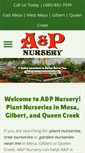 Mobile Screenshot of apnursery.com